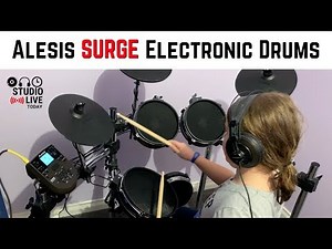 Alesis SURGE Mesh Electronic Drum Set - Setup