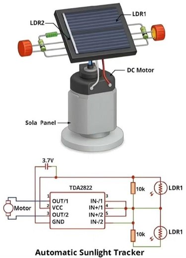 Automatic Sunlight Tracking System Explained