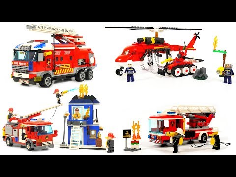 How to Build LEGO fire rescue