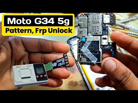 Moto G34 5g Pin, Password, Pattern Unlock F64 Box | Moto G34 5g Frp Unlock Flash64 Box