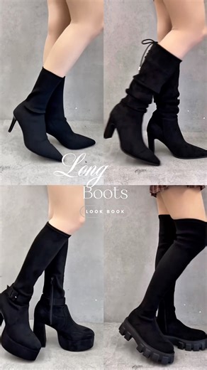 Boots Look Book👢どのブーツが好き？？#ロングブーツ #ブーツ#冬コーデ