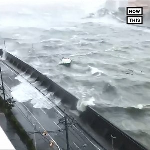 938K views · 9.6K reactions | 6 are dead and over 100 others injured after Japan's worst typhoon in 25 years | NowThis | Facebook