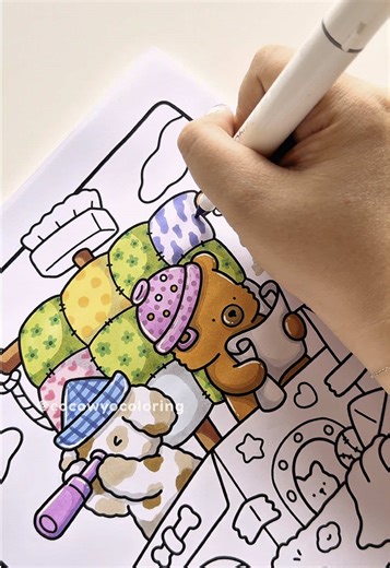 Little Cuddles Coloring Book Adventure