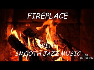 Fireplace | Upbeat Music | Easy Listening Music