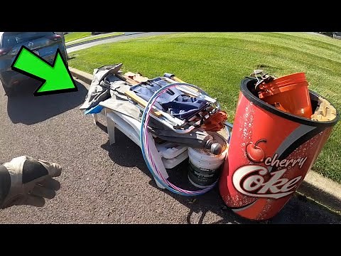 INSANE BULK GARBAGE PICKING FINDS! - Trash Picking Ep. 618