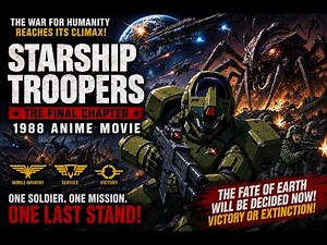 Starship Troopers (1988) Anime – The Final Chapter | Full OVA Movie | English Subbed