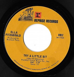 Ella Fitzgerald - Try A Little Bit / Yellow Man
