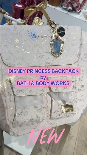 NEW DISNEY PRINCESS BACKPACK by BATH & BODY WORKS #shorts