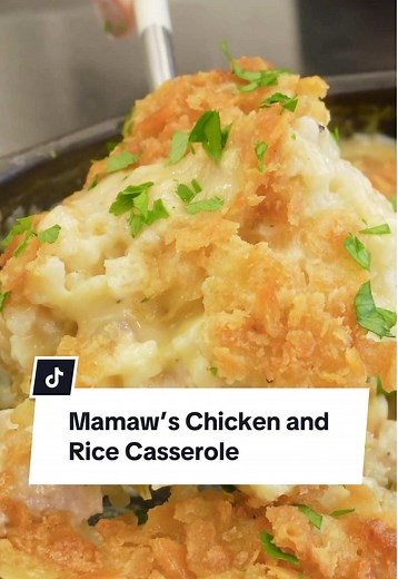 Mamaw's Chicken and Rice Casserole Recipe