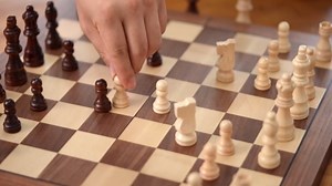 Rinten Magnetic 15" Wooden Chess Set, Portable Travel Folding Chess Board Sets Strategy Game for Adults & Kids for Chess Lovers, Beginners