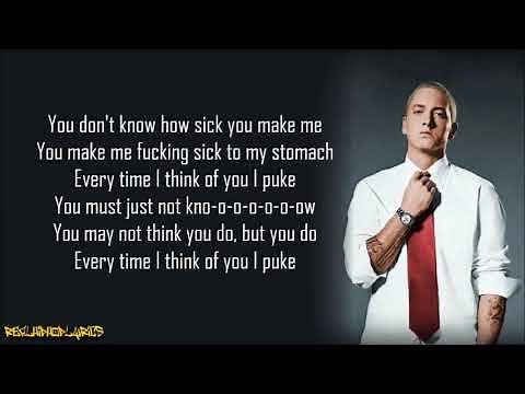 Eminem - Puke (Lyrics)