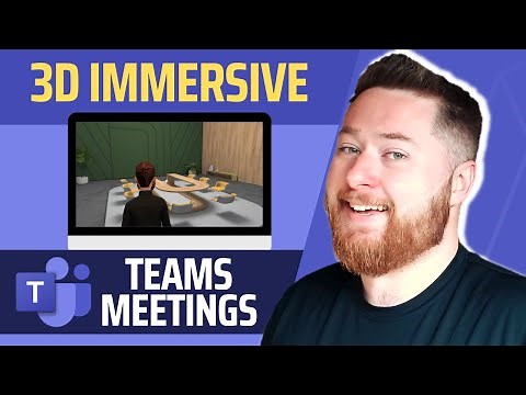 The Future of Meetings: 3D Spaces in Microsoft Teams