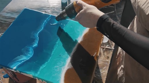 Resin Art 101 Tutorial on how to make a Resin Clock by Jill Dazzling Designs | Jills Dazzling Designs | Facebook