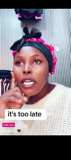 Sasha Wa Mummy: It's Too Late for Wholezero