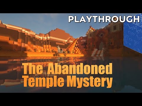 The Abandoned Temple Mystery | Minecraft Adventure Map Playthrough