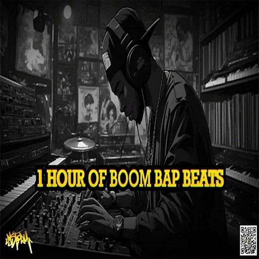 1 Hour Boom Bap Beats 🔥 90s Golden Age Hip Hop Type Instrumentals | DJ Storm #shorts