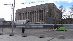 Finnish Parliament House Helsinki Under Construction Stock Footage Video (100% Royalty-free) 1008915737 | Shutterstock
