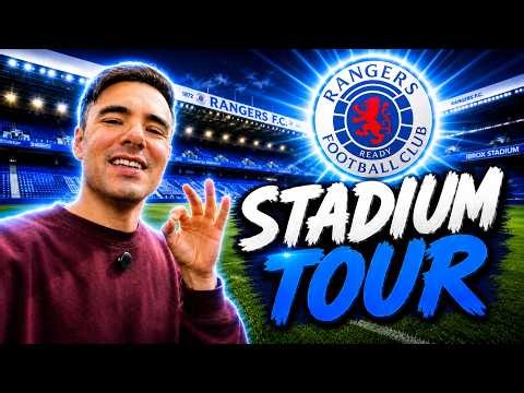 ⚽ Así es IBROX STADIUM 🦁 El campo del RANGERS FC | Ibrox Stadium Tour