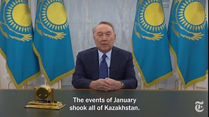Kazakhstan’s Longtime Leader Is Gone, but Still Seemingly Everywhere (Published 2022)