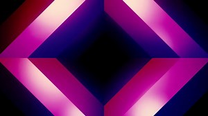 Hypnotic triangular pattern. Design. Centralized geometric pattern moves in pulsations. Hypnotic animation with pulsating diamond