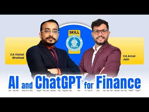 AI & CHATGPT - Certification Finance Students and Professional - Skill VSMART - By Vishal & Amol Sir