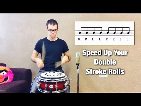 How To Speed Up Your Double Stroke Roll | Drum Lesson By Dex Star