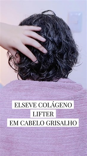 💜 Elseve Colágeno Lifter on gray hair @lorealparisbrasil #ElseveColageno