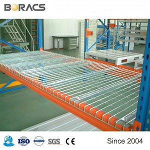 [Hot Item] Warehouse Storage Welded Rigid Metal Wire Mesh Decking for Pallet Racking Supports Welforack