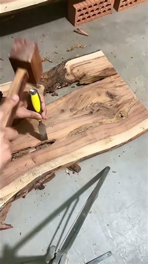 How about using this board as a desktop background? #woodscraft #asmr #wood #woodworking #diy