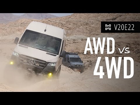 V20E22: Sprinter Van 4WD vs AWD Face-Off