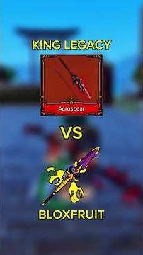 DRAGON HEART BLOXFRUIT VS ACROSPEAR KING LEGACY #bloxfruit #bloxfruits #kinglegacy #kinglegacyroblox