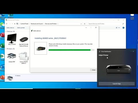 Install Printer Canon IX6830