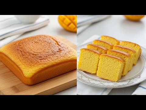 Super Soft & Moist Mango Cake Recipe Easy Summer Dessert | Secret to Perfect Mango Flavor Revealed!