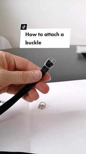 How to Attach a Buckle for Hobby Horse Bridle