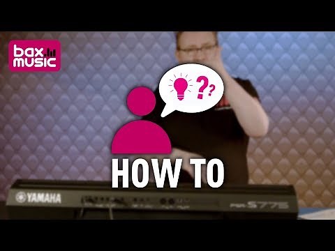 Keyboard Les 4: Akkoorden en de begeleidingsautomaat - Bax Music