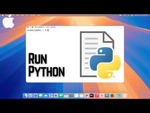 How To Run Python in Terminal on Mac / macOS (2026)