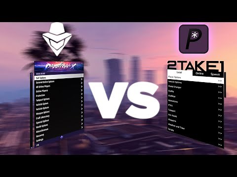 2Take1 VS Phantom-X GTA Online Mod Menu Protections Battle