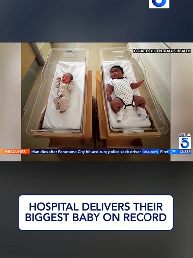 A hospital in New York delivered its biggest baby on record! #babiesoftiktok #newyorkcity #momtok