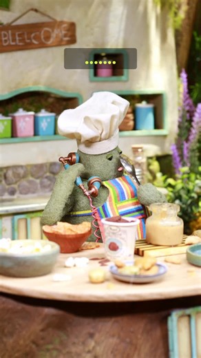 Tiny Chef on Instagram: "Cheffy is doing his best to keep working while his cooking show is on hold. He has faith they will be ordering a season 3 very soon but waiting around is very tough for him! To Chef’s agent Jerry’s credit, he always takes Chefs calls!"