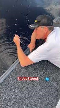 Can a fish be caught on dental floss