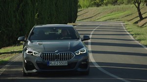 The first-ever BMW 220d Gran Coupe in Storm Bay Driving Video