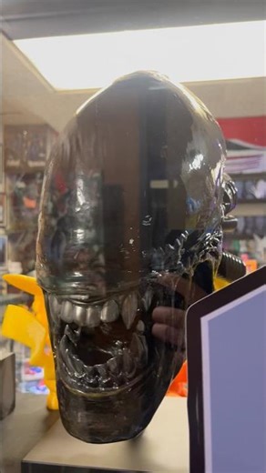 Life Size Alien Xenomorph Head 1:1 Scale Pt 2