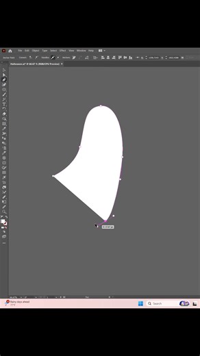 Sử dụng gradient mesh để tạo hiệu ứng vải bay cho bóng ma trong illustrator, mọi người đã biết cách này chưa? Ps: chạy deadline video cho halloween :v #nosson #thietke #design #thietkedohoa #hocthietke #graphicdesign | Nos.Son
