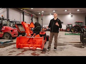 Kubota K51-20-06 Rear Snowblower | Full Overview & Demo (On BX2680)