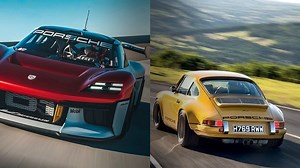 Porsche Mission R contra Porsche 911