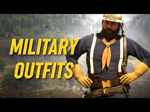MILITARY OUTFITS: Red Dead Online (US Army Outfit & Civil War Outfits)
