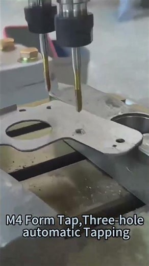 Roll form taps TiN coated for Aluminum alloy tapping.#tappingtool #threadingtool #cnctools