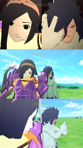 Kyuubi Susanoo Armor Nanashi & Ten Tails Madara Team Ultimate Jutsu 🔥 | Naruto Storm Connections FB