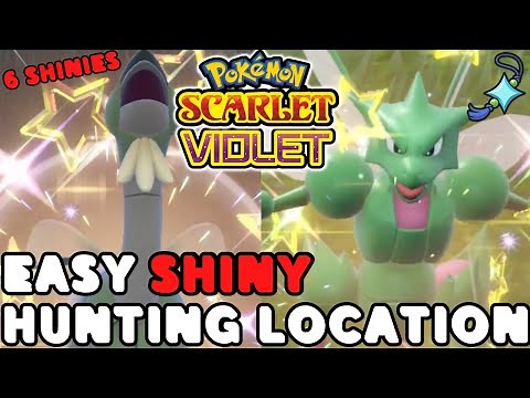 6 Easy ISOLATED SHINY HUNTS for Pokemon Scarlet and Violet