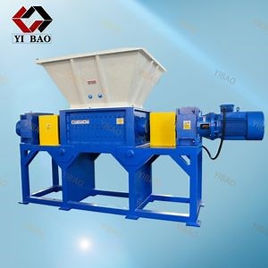 [Hot Item] China Heavy Duty Double Twin Shaft Grinder Tire Shredder Business Waste Tire Recycling Machine for Rubber Powder